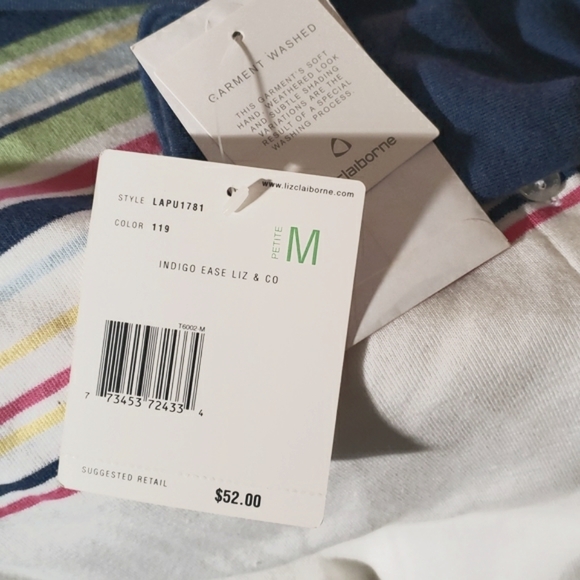 Cotton Cardigan Petite Liz & Co - Picture 5 of 6